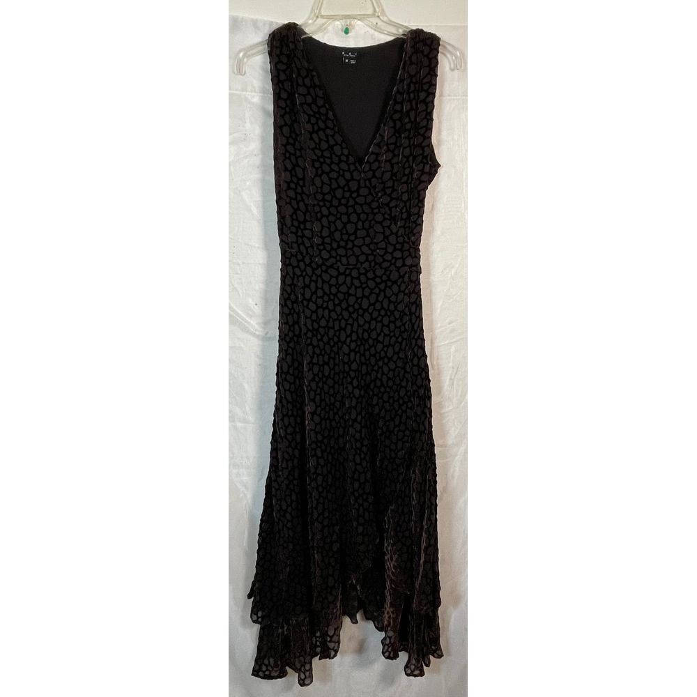 ECI Black Asymmetrical Dress